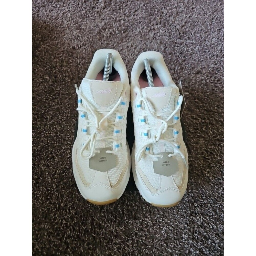Avia Womens Elevate Lace-Up Sneakers 12 *White and Pink *WWAV2ES043L